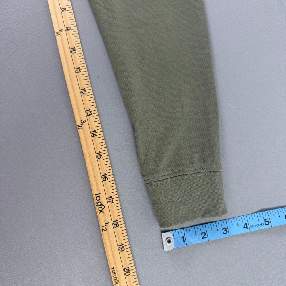 Life Is Good Womens Graphic Tee Crop Women's XS Crusher Long Sleeve Olive Green - Picture 10 of 12